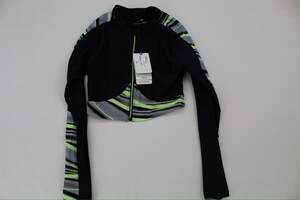 Speedo Reflect Wave Rash Top Size S Black Green